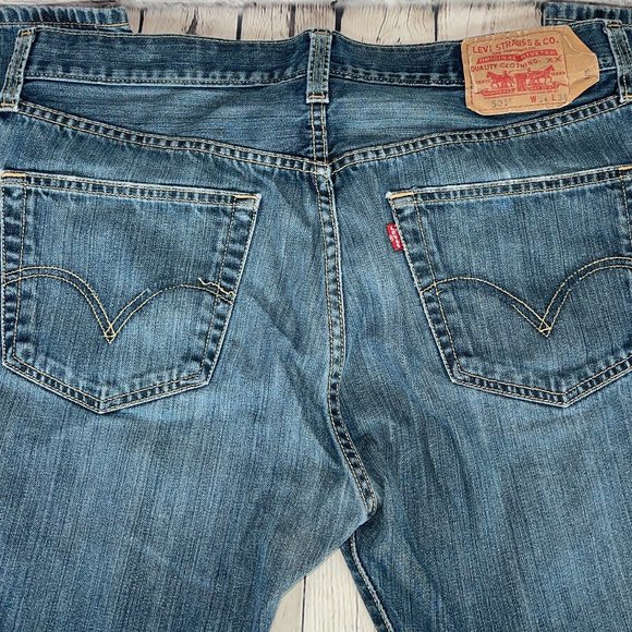 LEVI'S MEN'S 501 XX BUTTON FLY JEANS W34 L34 - Picture 11 of 16